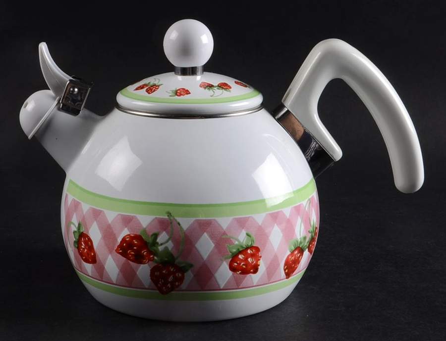Strawberries 'N Cream Metal Kettle & Lid by Villeroy & Boch-1