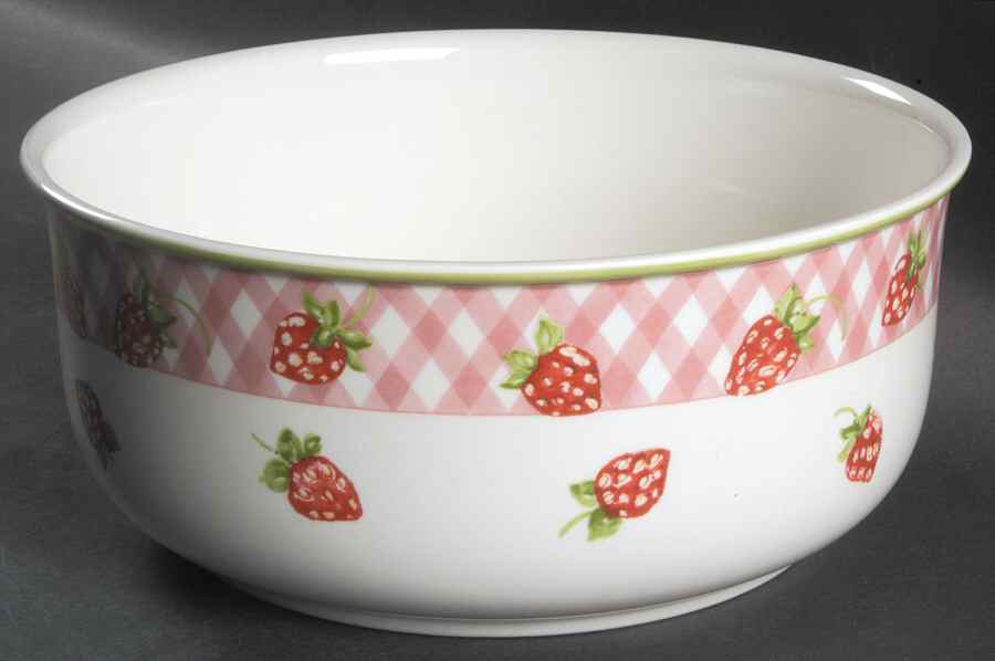 Strawberries 'N Cream 8" Round Vegetable Bowl by Villeroy & Boch-1