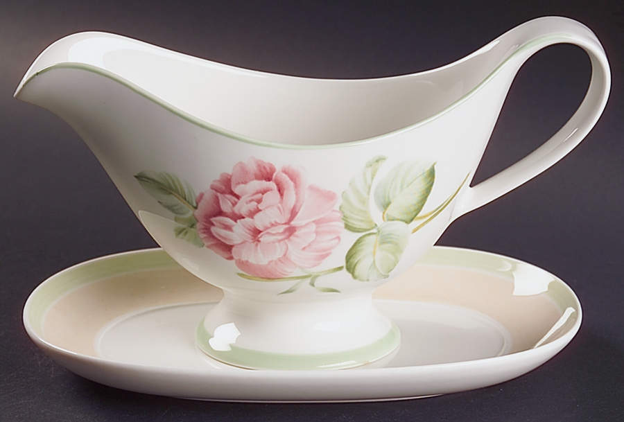 Florea Gravy Boat & Underplate/Relish by Villeroy & Boch-1