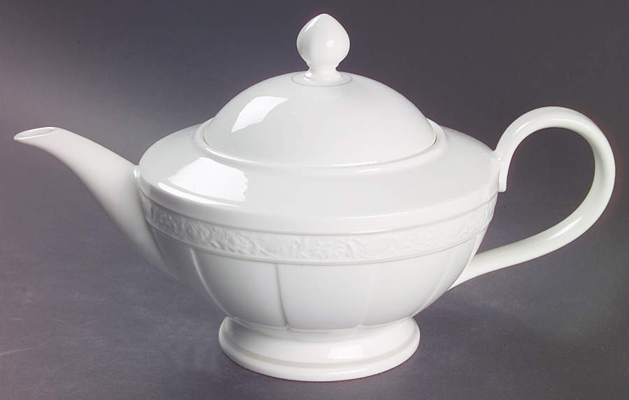 Gray Pearl Teapot & Lid by Villeroy & Boch-1