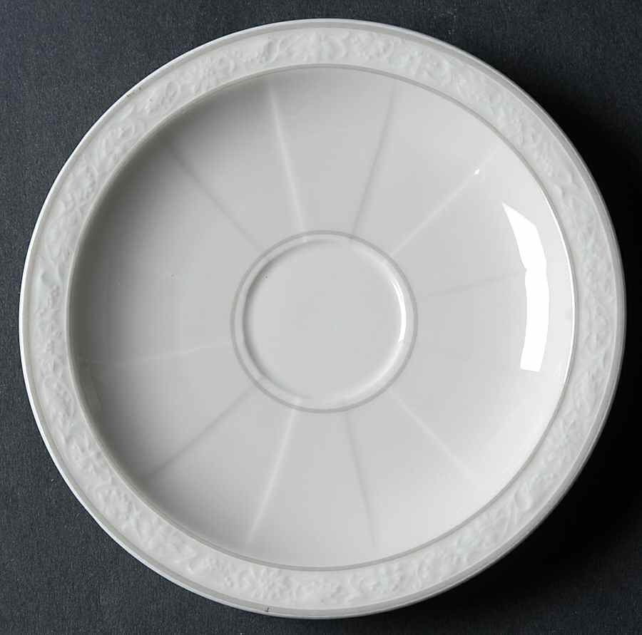 Gray Pearl Saucer for Demitasse Cup by Villeroy & Boch-1