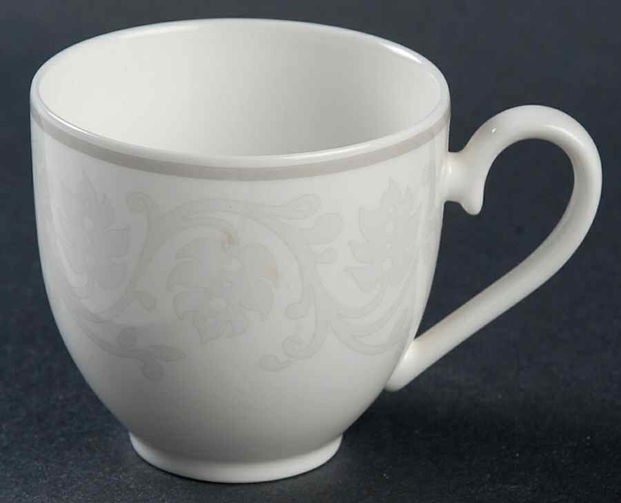 Gray Pearl Flat Demitasse Cup by Villeroy & Boch-1