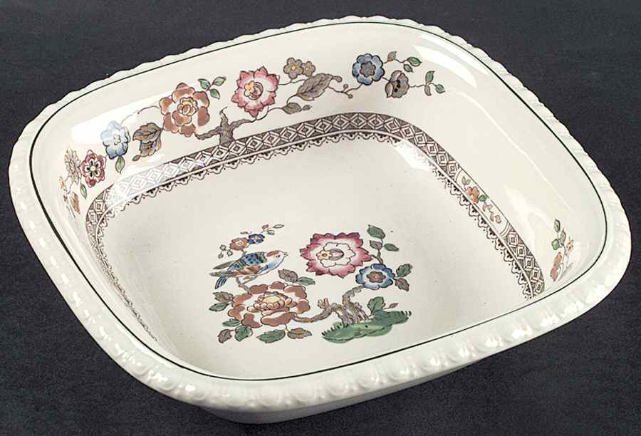 Nanking (Smooth) 8" Square Vegetable Bowl by Villeroy & Boch-1