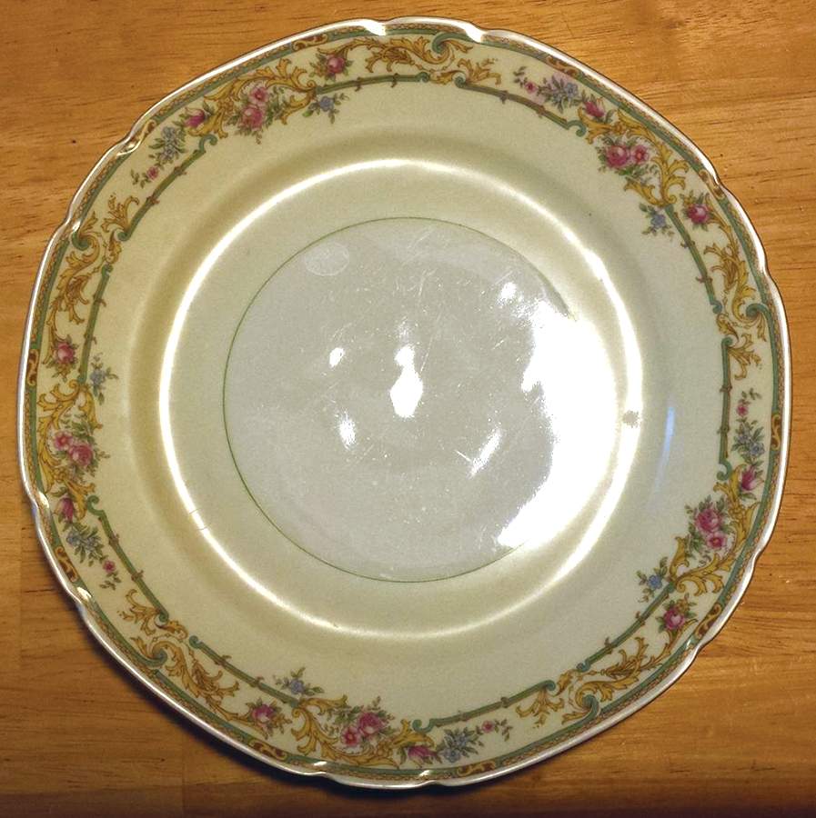 VIT191 Dinner Plate by Victoria (Czech)-1
