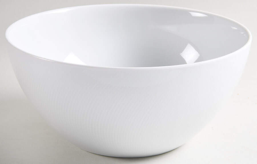 Spirit White 9" Salad Serving Bowl by Vista Alegre-1