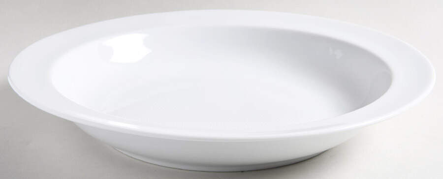 Spirit White 12" Deep Round Platter by Vista Alegre-1