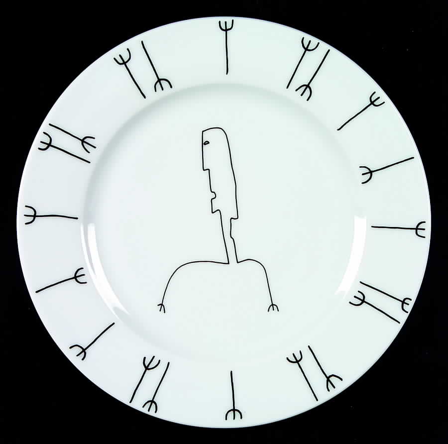 Wacky #2 Salad/Dessert Plate by Vista Alegre-1
