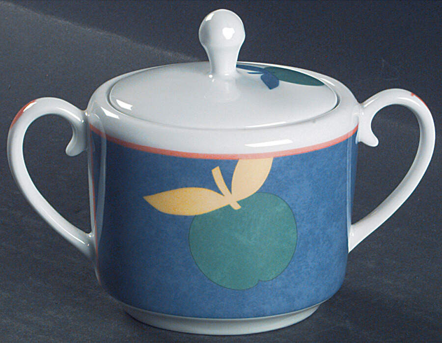 VIA34 Sugar Bowl & Lid by Vista Alegre-1