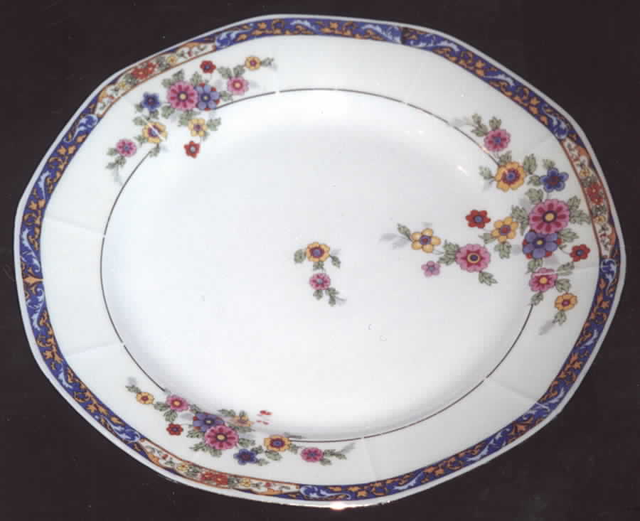 VIT198 Dinner Plate by Victoria (Czech)-1