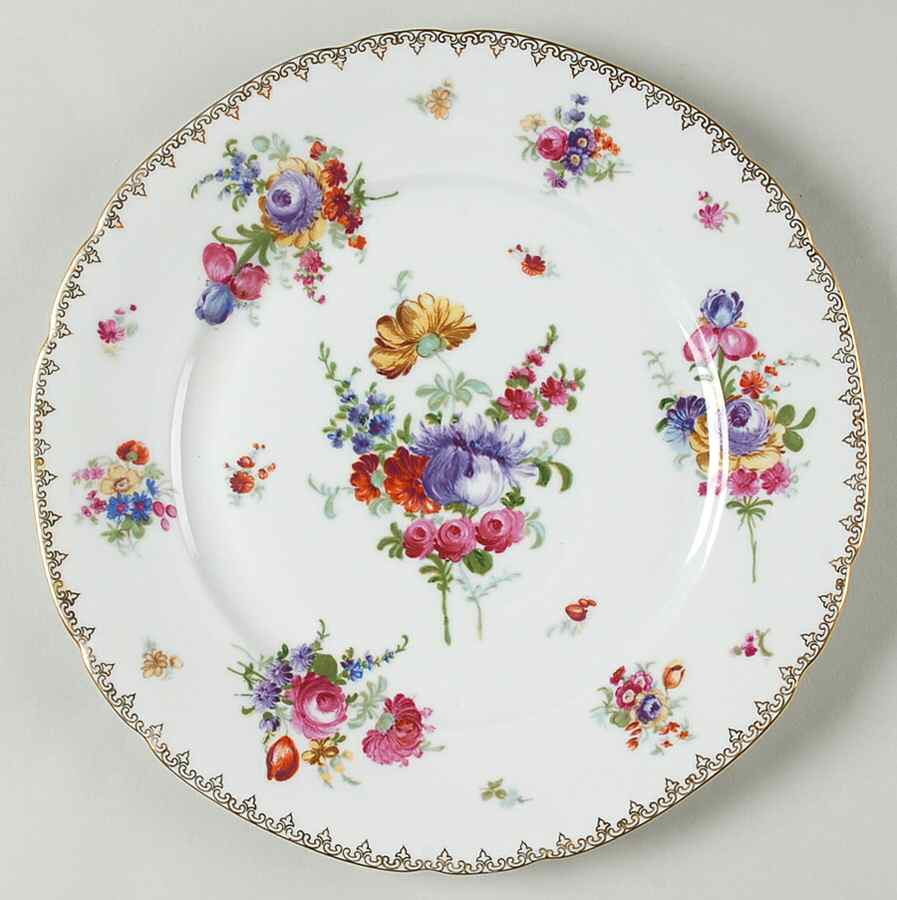 276 Dinner Plate by Victoria (Czech)-1