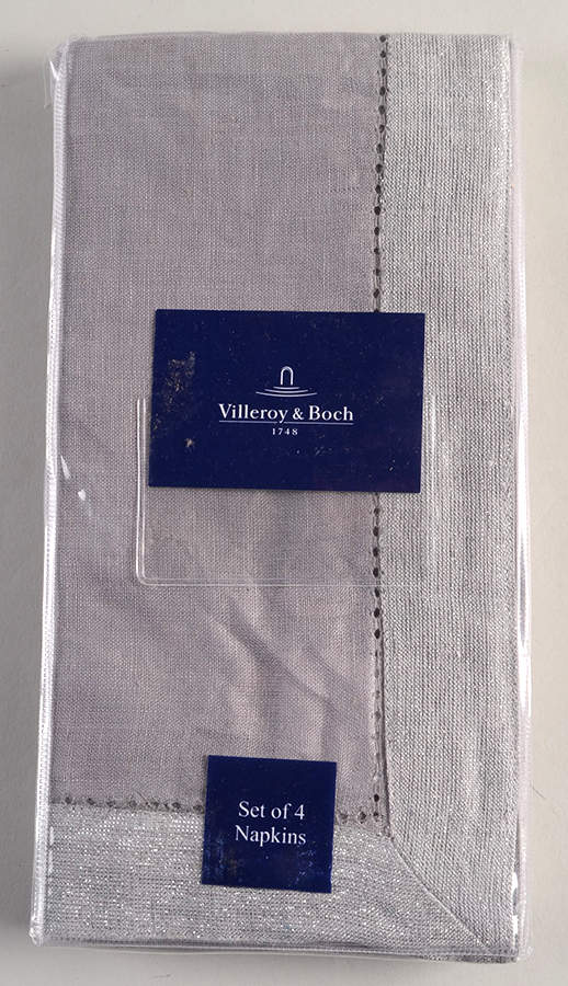 New Wave New Wave Caffe Linen Napkin - Set of 4 by Villeroy & Boch-1