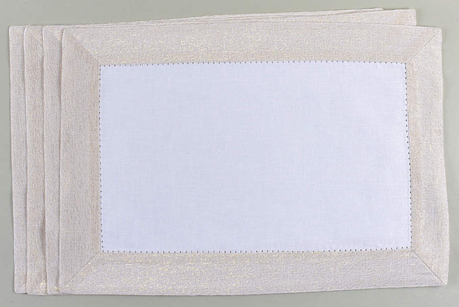 New Wave New Wave Caffe Linen Placemat - Set of 4 by Villeroy & Boch-1
