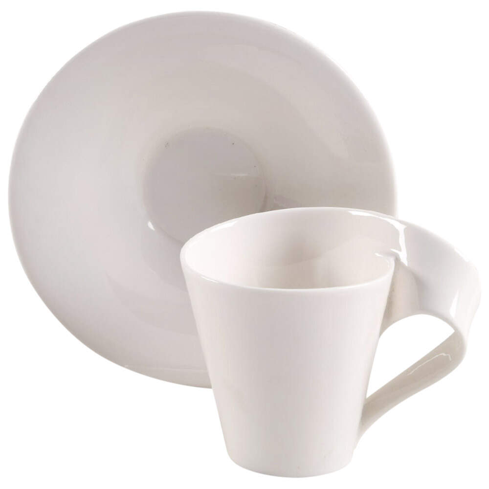 New Wave New Wave Caffe Flat Cup & Saucer Set by Villeroy & Boch-1