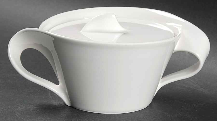 New Wave New Wave Caffe Sugar Bowl & Lid by Villeroy & Boch-1