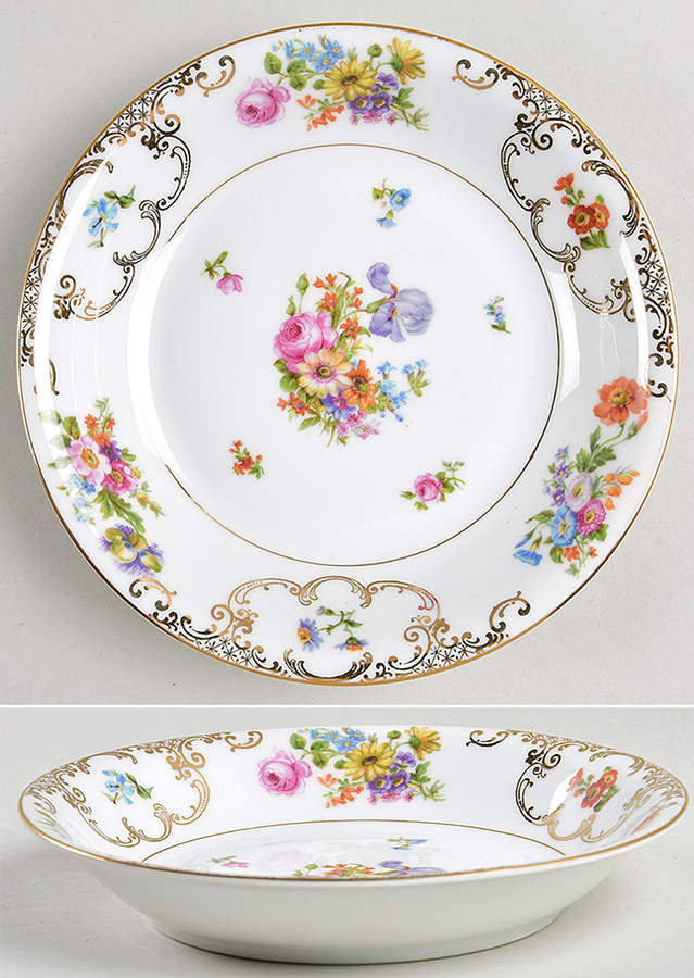 VIT208 Coupe Soup Bowl by Victoria (Czech)-1