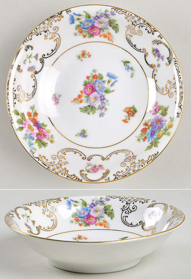 VIT208 Fruit/Dessert (Sauce) Bowl by Victoria (Czech)-1