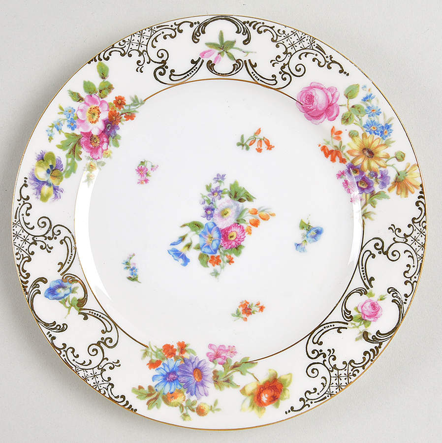 VIT208 Bread & Butter Plate by Victoria (Czech)-1