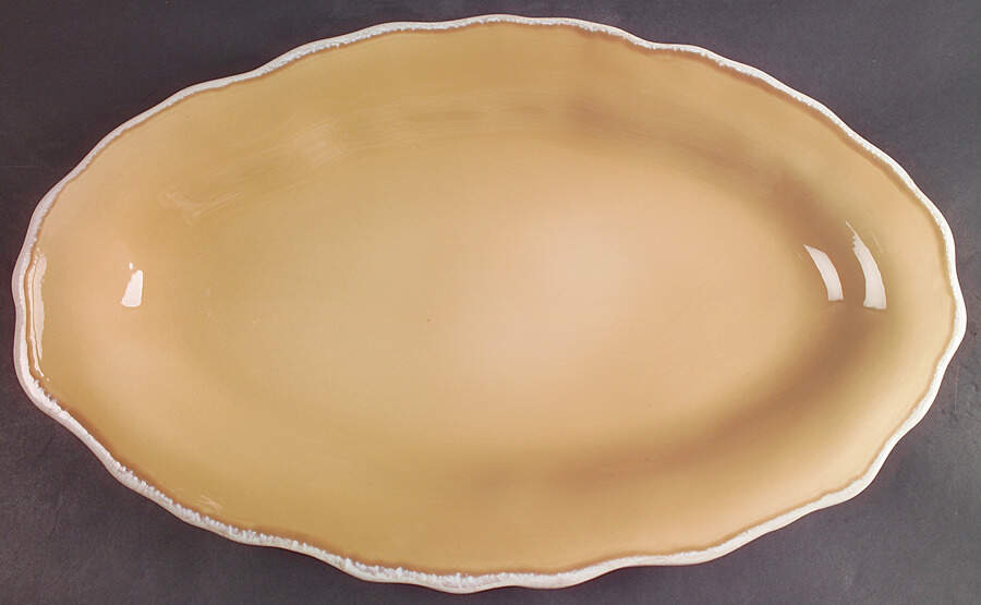 Terreno 18" Oval Serving Platter by Vietri (Italy)-1