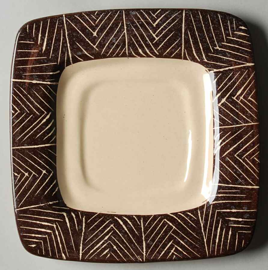 Kenya Bread & Butter Plate by Vietri (Italy)-1