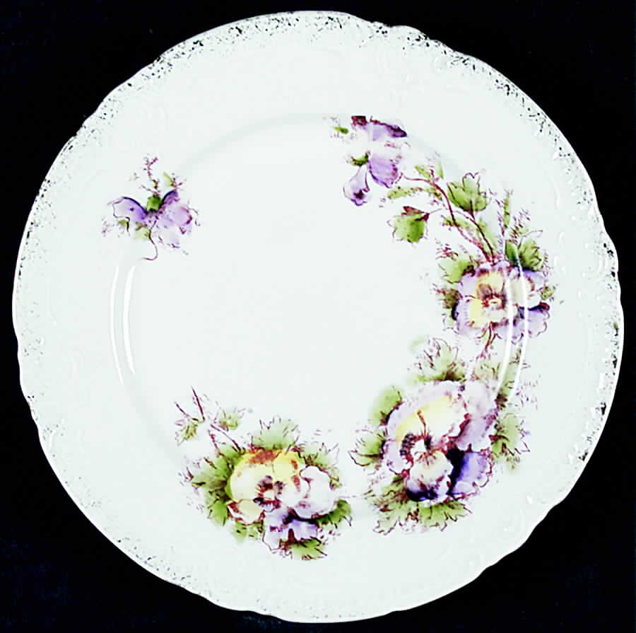 VIT209 Salad Plate by Victoria (Czech)-1