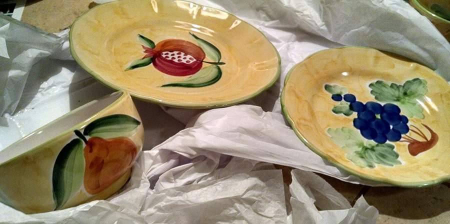 VIE32 Coupe Cereal Bowl by Vietri (Italy)-1