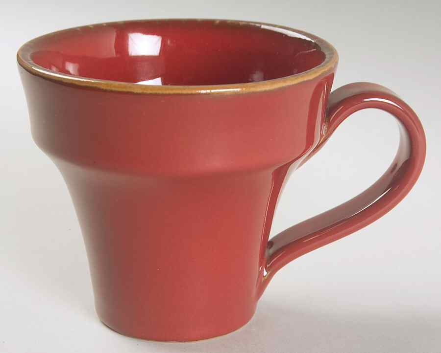 Rosso Vecchio Mug by Vietri (Italy)-1