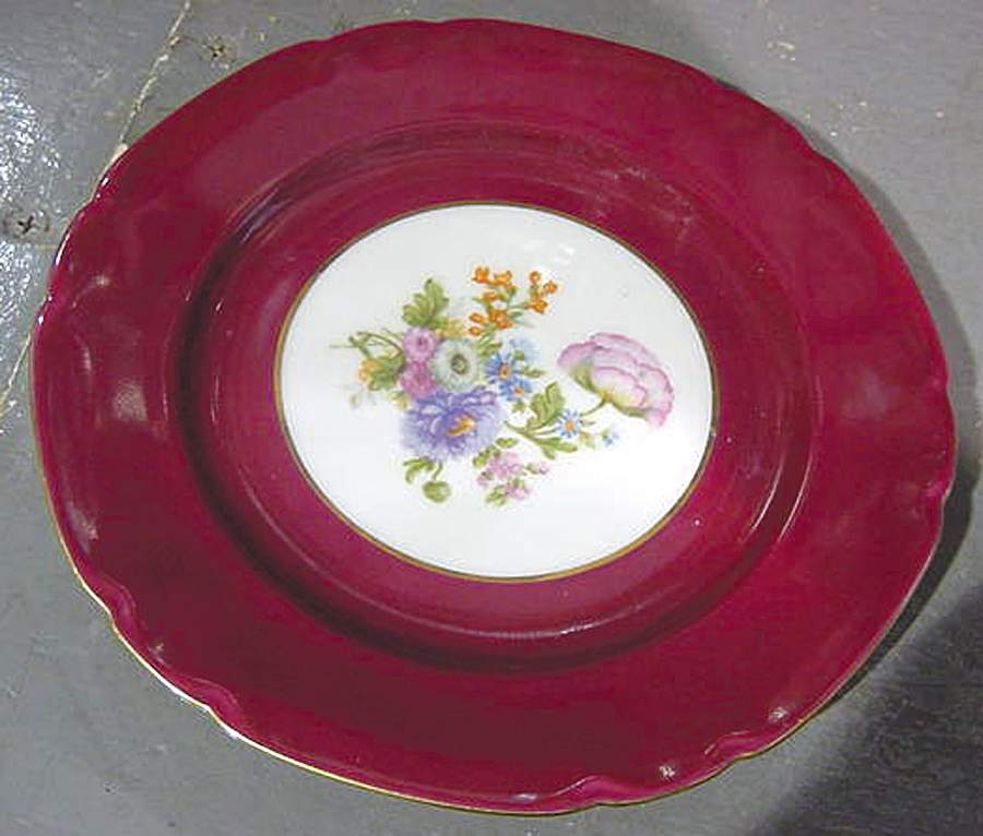 VIT211 Dinner Plate by Victoria (Czech)-1