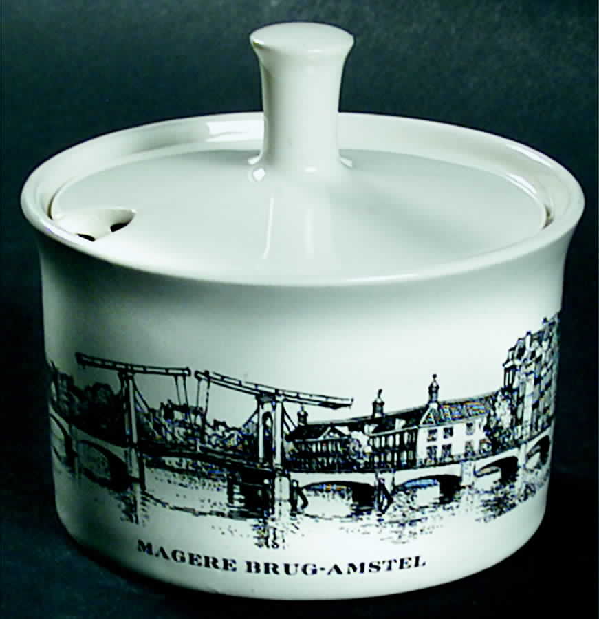 VIL84 Sugar Bowl & Lid by Villeroy & Boch-1