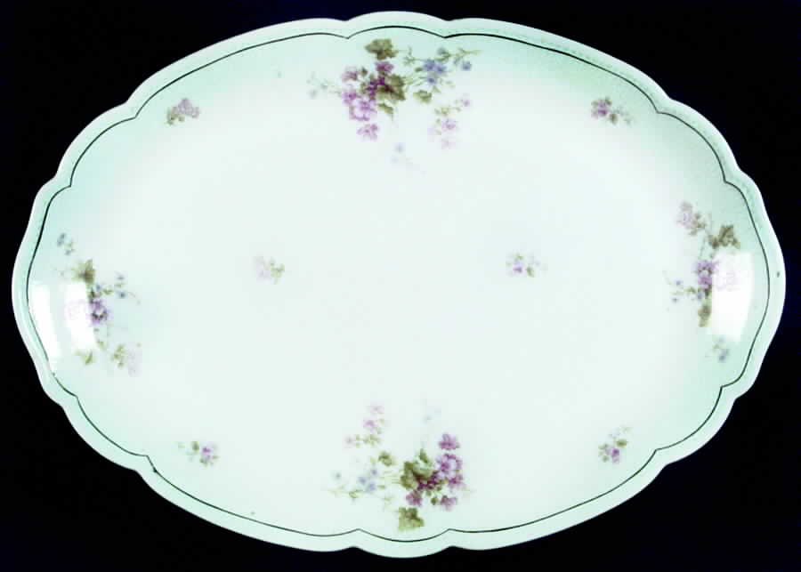 VNN8 17" Oval Serving Platter by Vienna-1