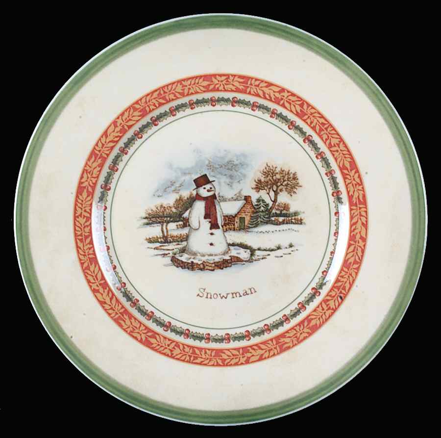 Festive Memories (Winter Scenes) Salad/Dessert Plate by Villeroy & Boch-1