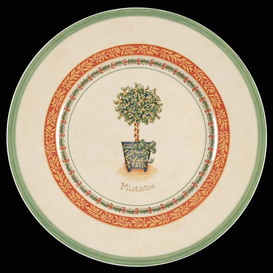 Festive Memories (Topiary) Salad/Dessert Plate by Villeroy & Boch-1
