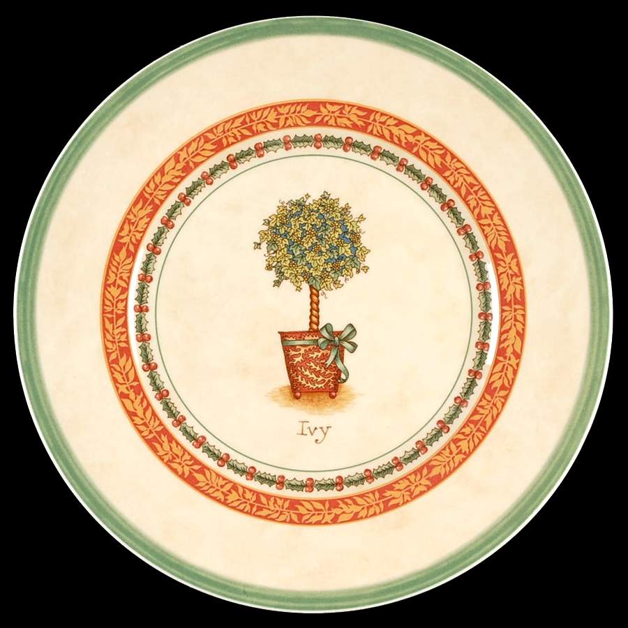 Festive Memories (Topiary) Salad/Dessert Plate by Villeroy & Boch-1