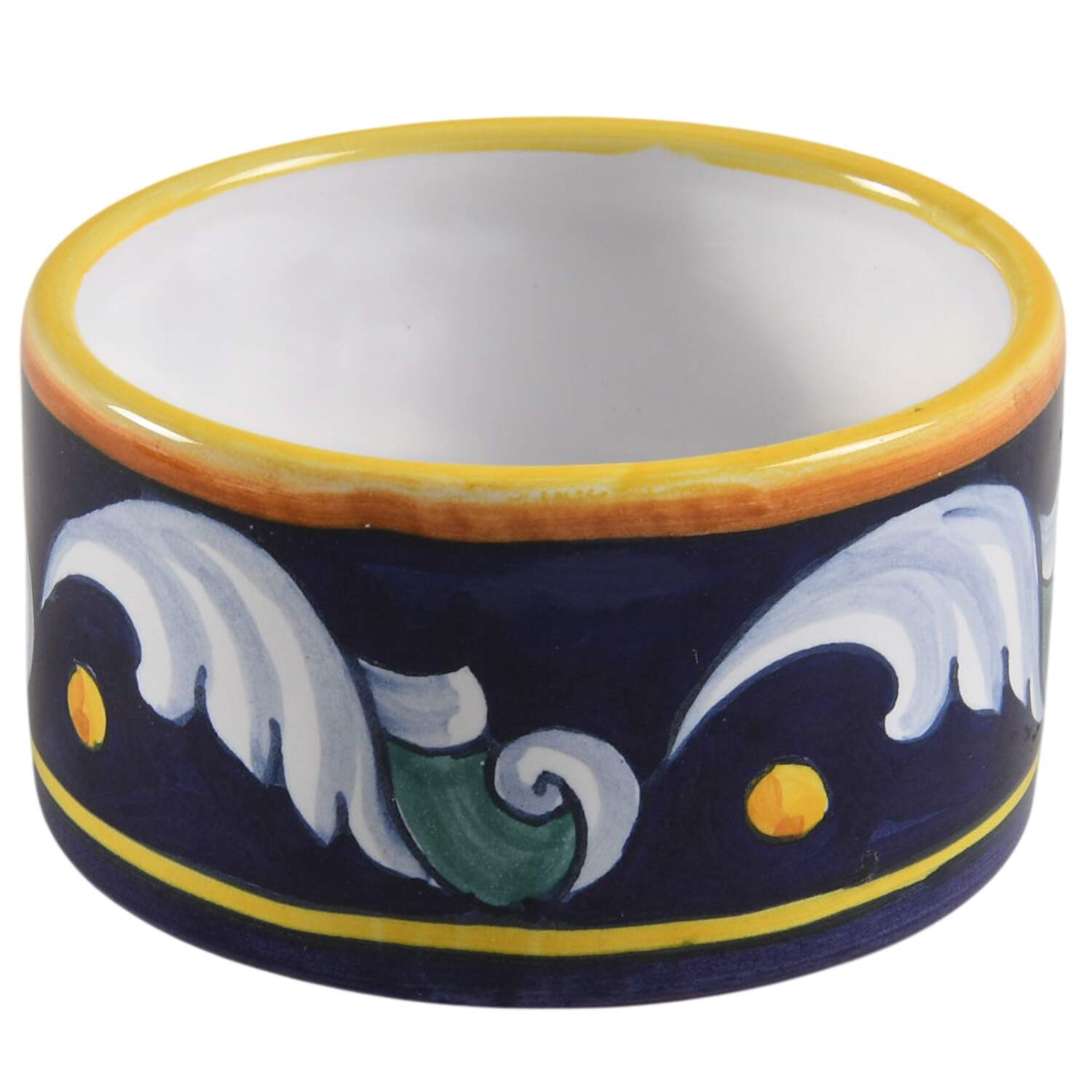 Umbria Trinket Box No Lid by Vietri (Italy)-1