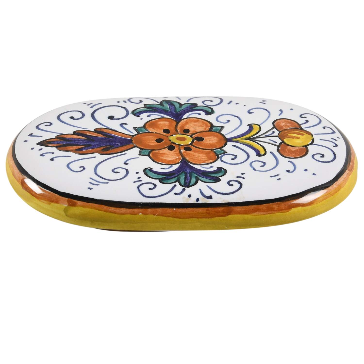 Umbria Lid for Trinket Box by Vietri (Italy)-1