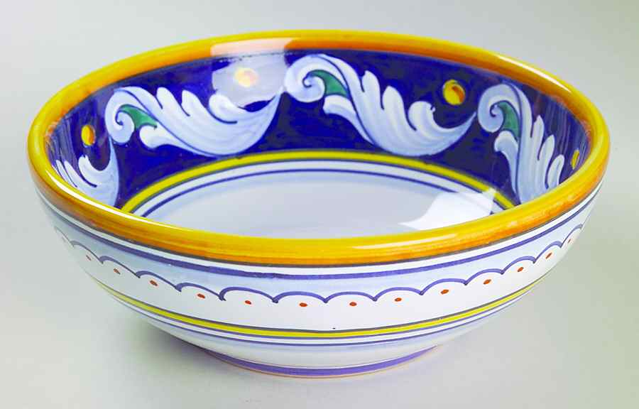 Umbria Coupe Cereal Bowl by Vietri (Italy)-1