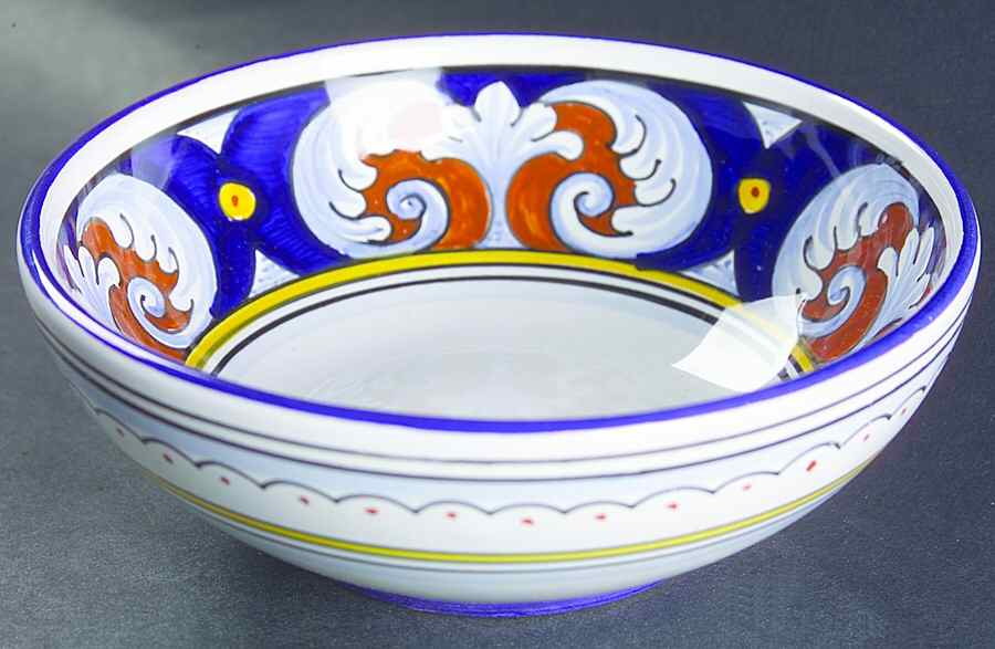 Umbria Coupe Cereal Bowl by Vietri (Italy)-1