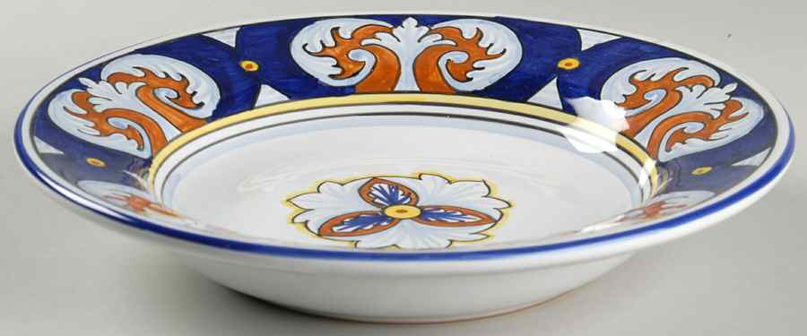 Umbria 9" Individual Pasta Bowl by Vietri (Italy)-1