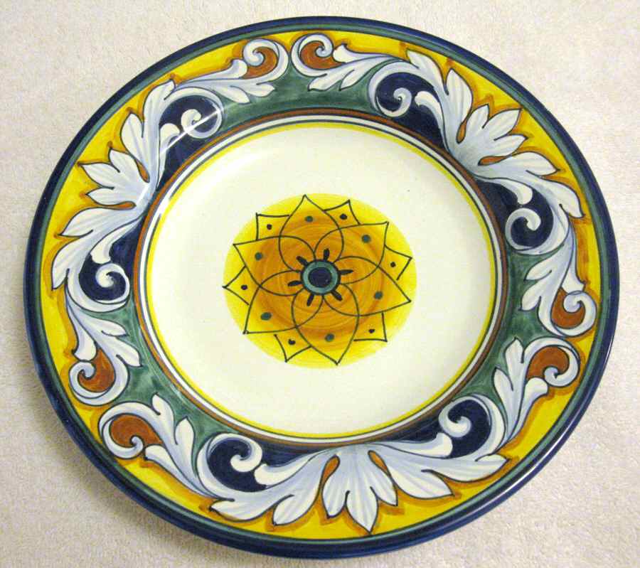 Umbria 9" Individual Pasta Bowl by Vietri (Italy)-1
