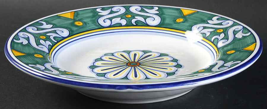 Umbria 9" Individual Pasta Bowl by Vietri (Italy)-1