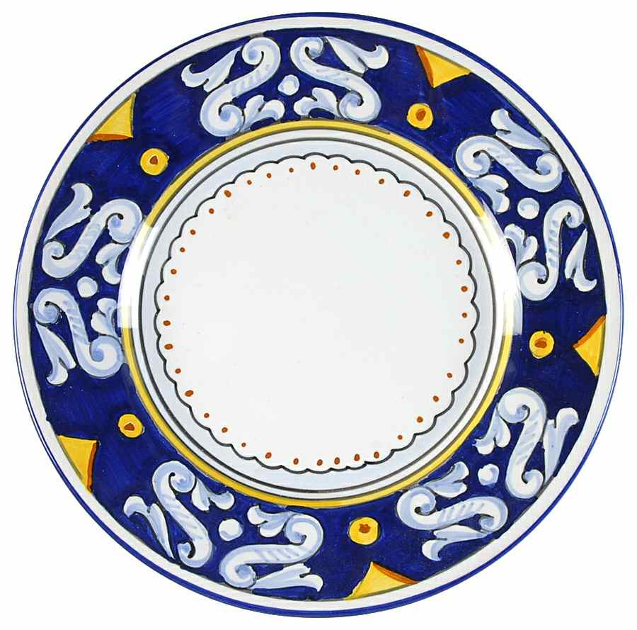 Umbria Salad Plate by Vietri (Italy)-1