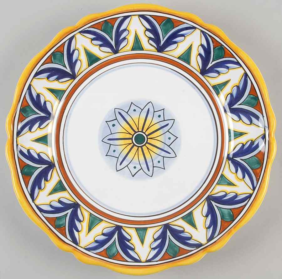 Umbria 12" Chop Plate (Round Platter) by Vietri (Italy)-1