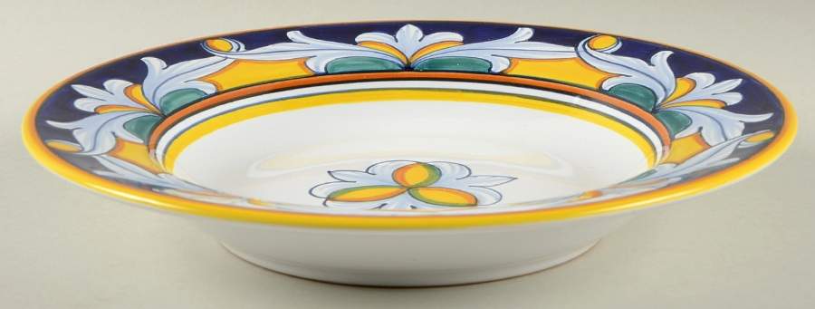 Umbria 9" Individual Pasta Bowl by Vietri (Italy)-1