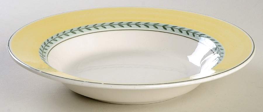 Maintenon Large Rim Soup Bowl by Villeroy & Boch-1