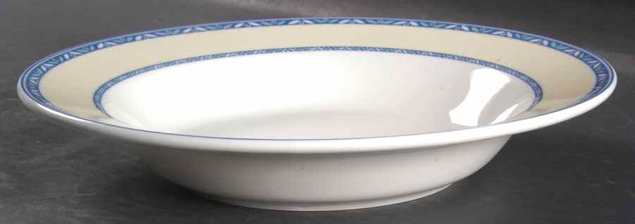 Hotel Adeline Large Rim Soup Bowl by Villeroy & Boch-1