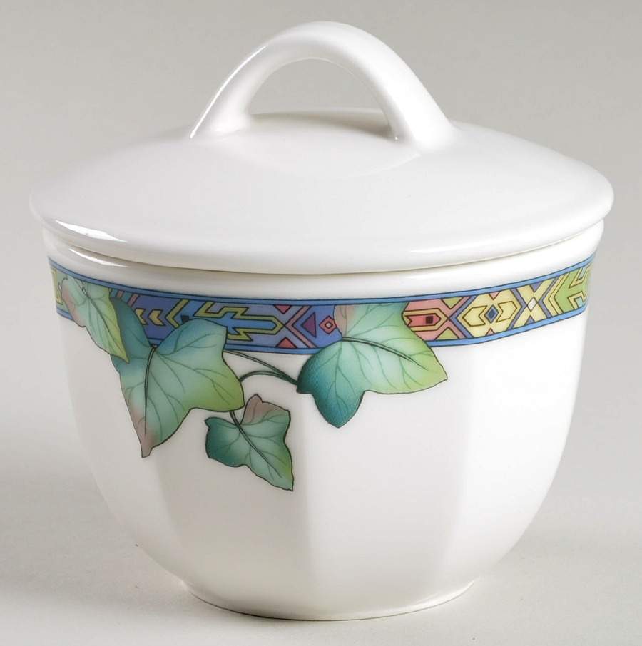 Hotel Pasadena Sugar Bowl & Lid by Villeroy & Boch-1