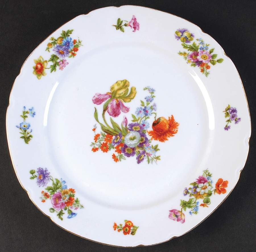 VIT220 Dinner Plate by Victoria (Czech)-1