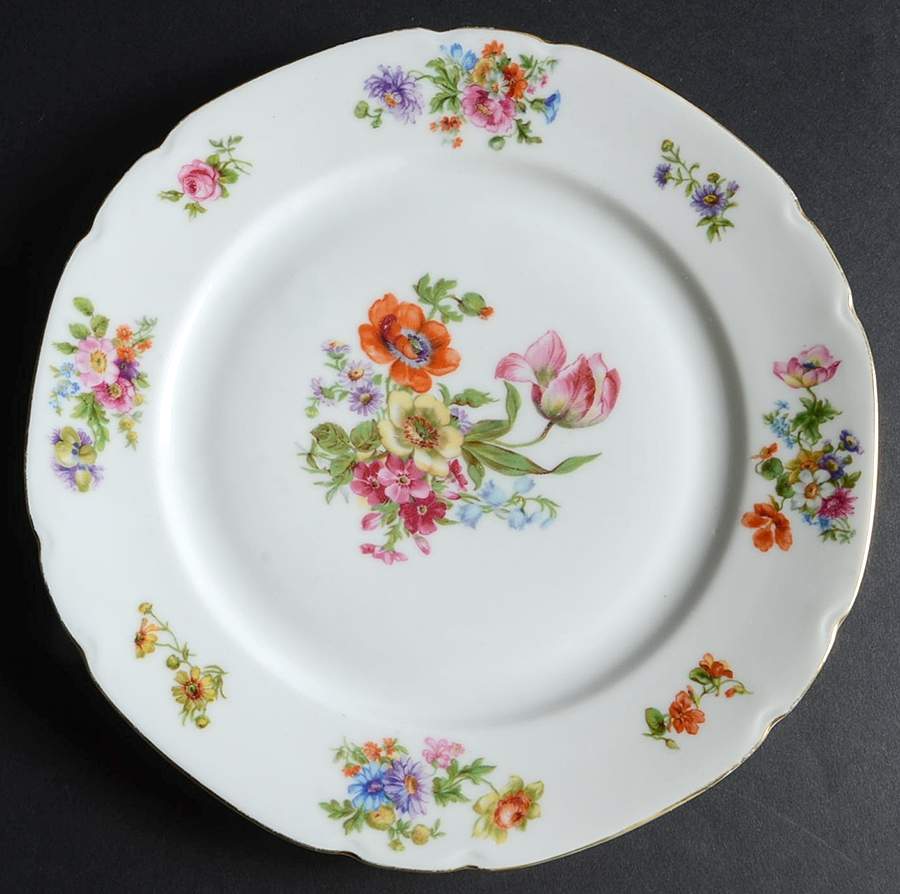 VIT220 Dinner Plate by Victoria (Czech)-1