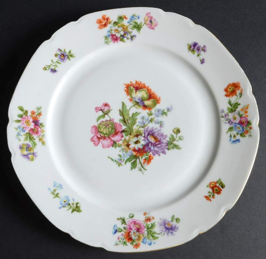 VIT220 Dinner Plate by Victoria (Czech)-1