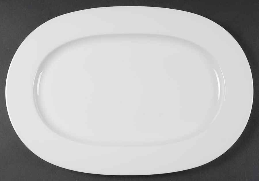 Anmut 16" Oval Serving Platter by Villeroy & Boch-1
