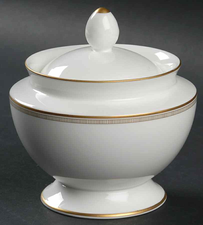 Estelle Gold Sugar Bowl & Lid by Villeroy & Boch-1